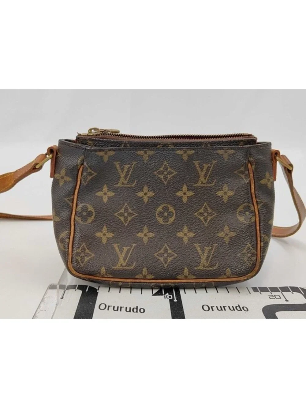 Louis Vuitton Shoulder Bag Viva Cite PM Brown Monogram Gold